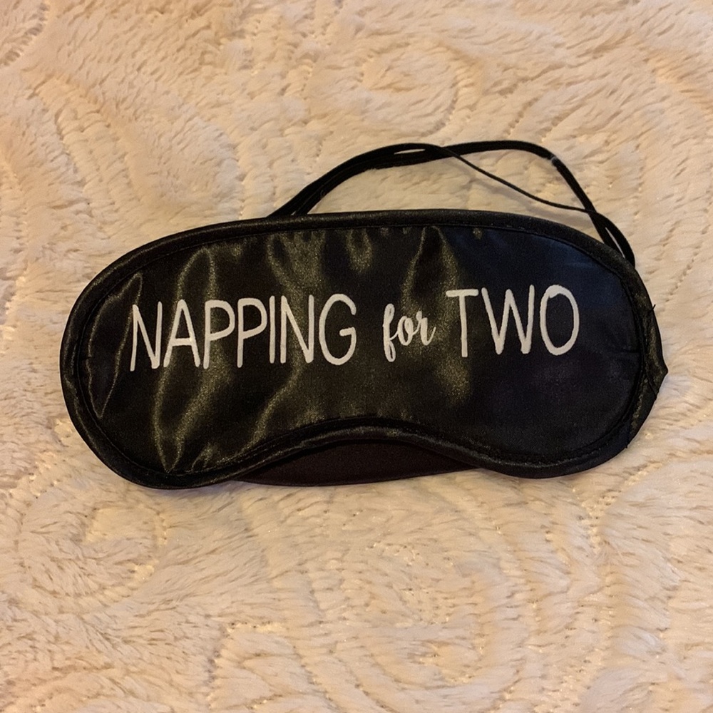 BumpLife Sleep Mask “Napping For Two” - Picture 3 of 3